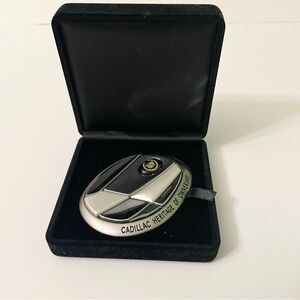 Cadillac Heritage of Ownership Grille Badge Medallion with Display Case
